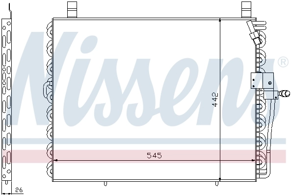Condensador Nissens 94176