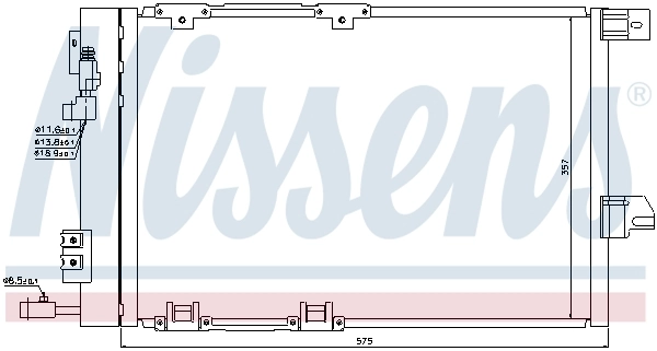 Condensador Nissens 94384
