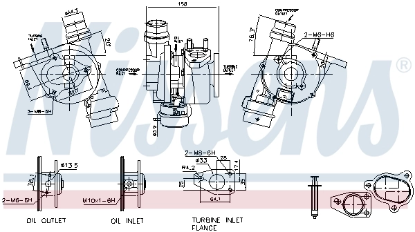 Turbo Nissens 93072