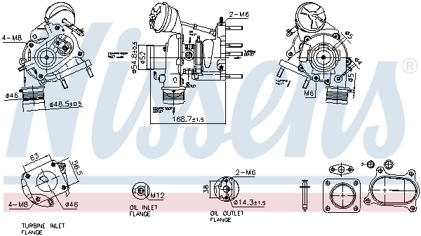 Turbo Nissens 93537