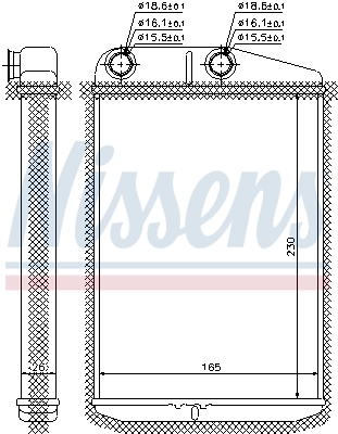 Calefactor Nissens 73989