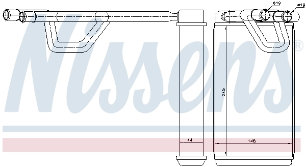 Calefactor Nissens 72209