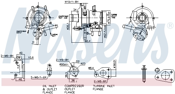 Turbo Nissens 93234