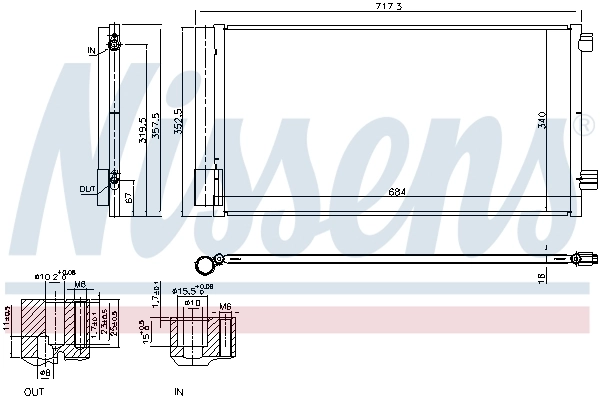 Condensador Nissens 940678