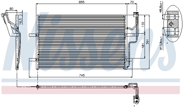 Condensador Nissens 94901