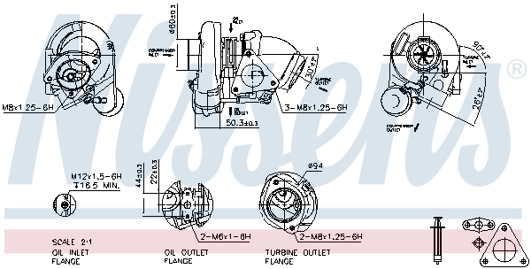 Turbo Nissens 93058