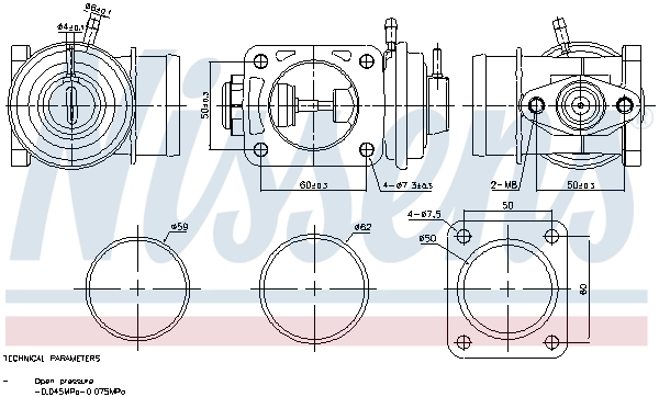 Válvula de regulación de gases BMW 5 sedán (E34) (1987 - 1995) precio, desde 50,82 EUR