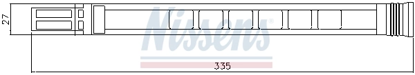 Filtro deshidratador 95387 Nissens