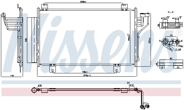 Condensador Nissens 940575