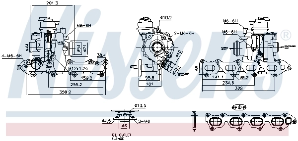 Turbo Nissens 93460