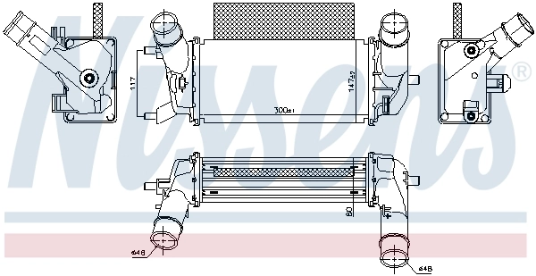  Intercooler Ford Fiesta 
