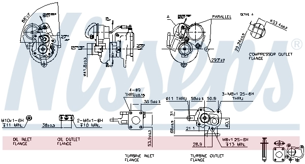 Turbo Nissens 93060