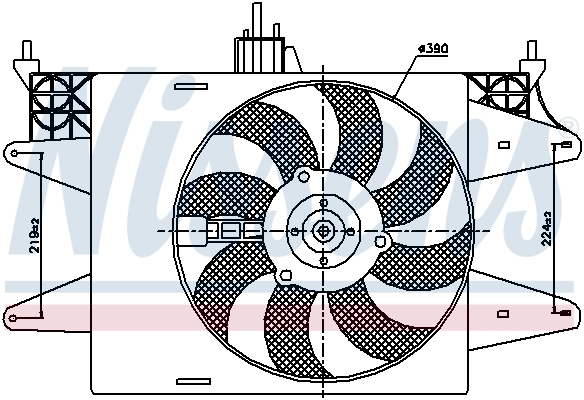 Ventilador de refrigeración Nissens 85572