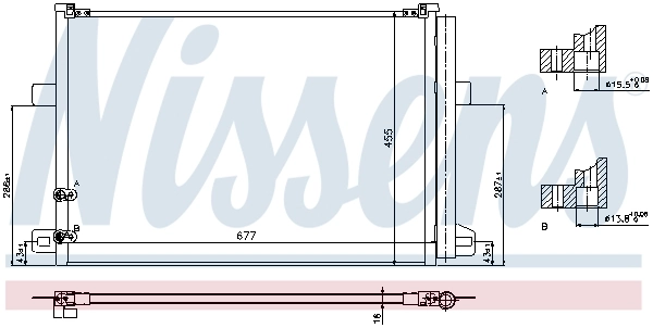 Comprar Condensador aire acondicionado Volkswagen AMAROK  2HA, 2HB, S1B, S6B, S7A, S7B