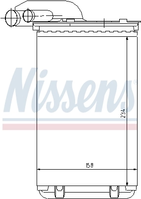 Calefactor Nissens 73252