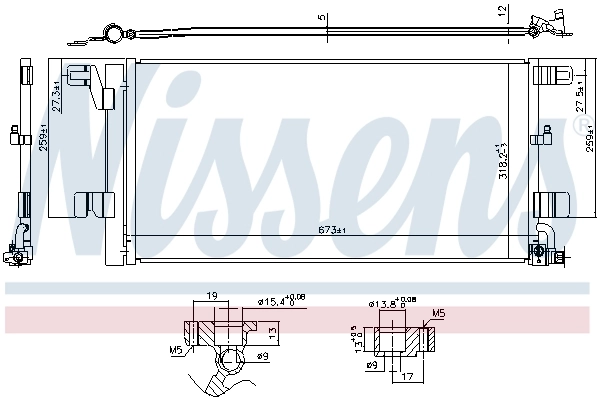 Condensador Nissens 940752
