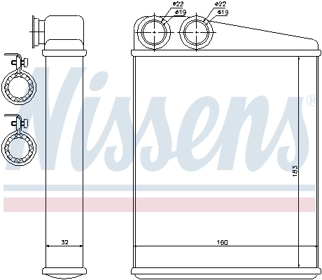 Calefactor Nissens 70807
