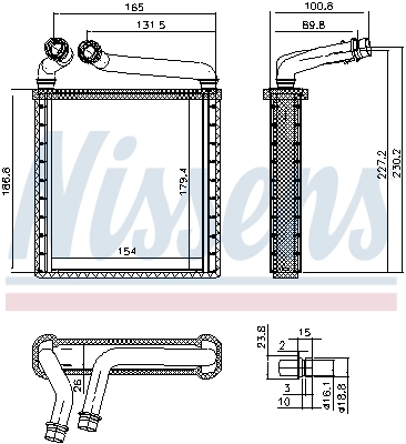 Calefactor Nissens 73979