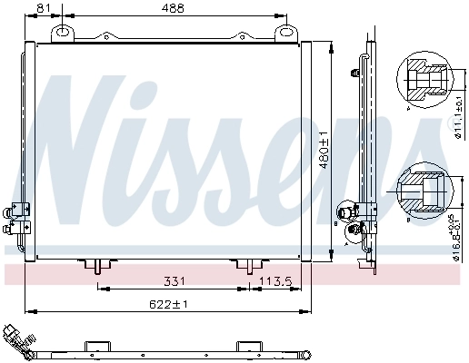 Condensador Nissens 94285