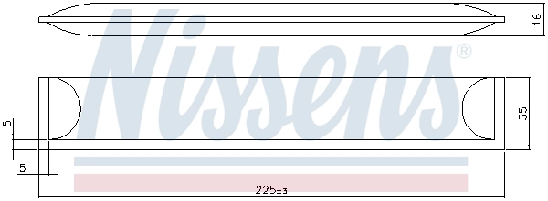 Filtro deshidratador 95608 Nissens