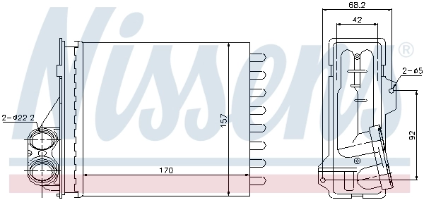 Calefactor Nissens 76512