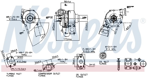 Turbo Nissens 93037