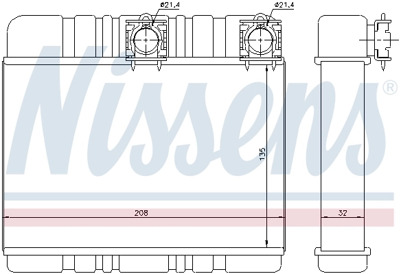 Calefactor Nissens 70514