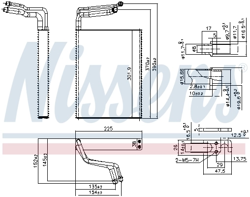 Evaporador, aire acondicionado para BMW 1  F21