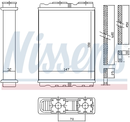Calefactor Nissens 72050