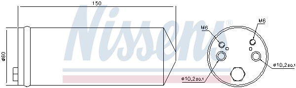 Filtro deshidratador 95413 Nissens