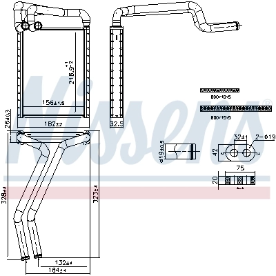 Calefactor Nissens 707297