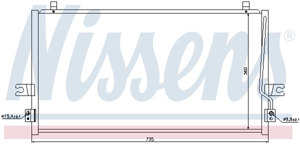 Condensador Nissens 94297