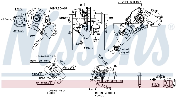 Turbo Nissens 93421