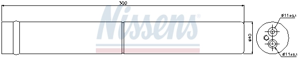 Filtro deshidratador 95442 Nissens