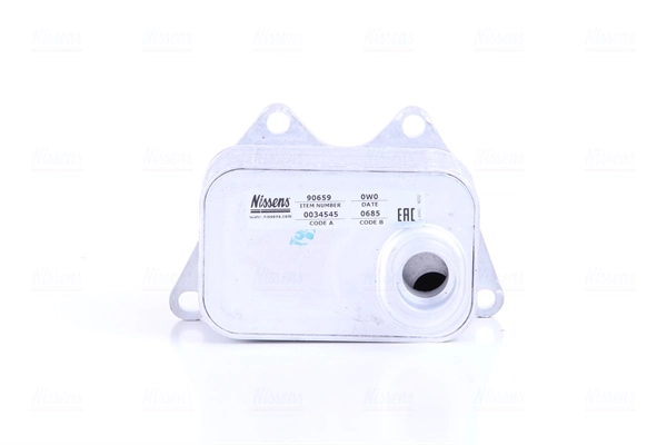 90659 Nissens Radiador de aceite debajo del filtro