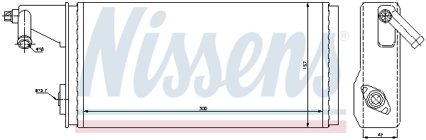 Calefactor Nissens 71808