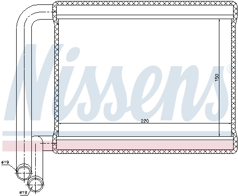 Calefactor Nissens 77527