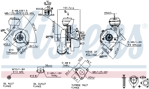 Turbocompresor Audi A4 8EC
