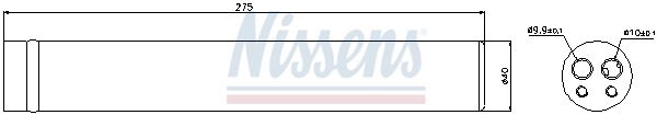 Filtro deshidratador 95441 Nissens