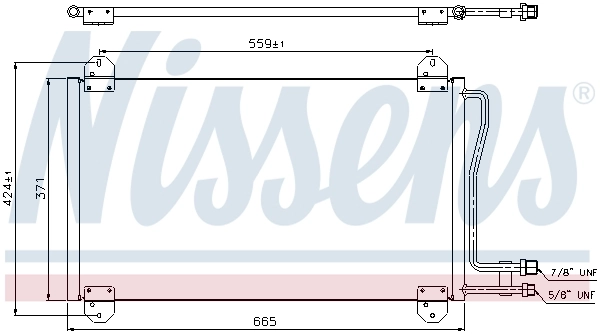 Condensador Nissens 94225