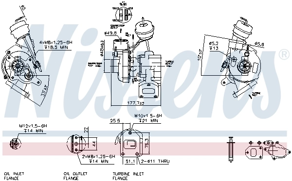 Turbo Nissens 93026