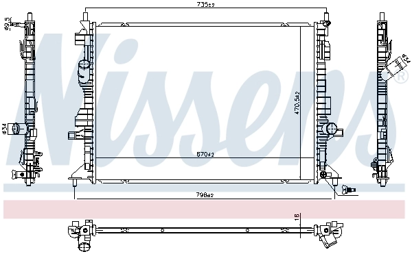 Comprar Radiador Ford Focus IV HP