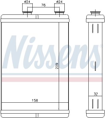 Calefactor Nissens 71451