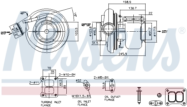 Turbo Scania 1538370