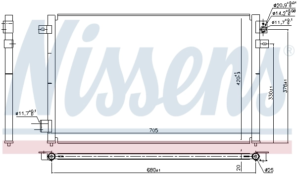Condensador Nissens 94717