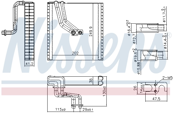 Evaporador Nissens 92369