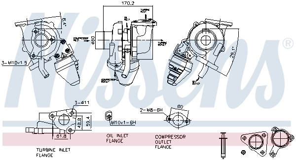 Turbo Astra  sedán (2012-2015) original desde 314,60 €