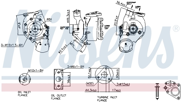Turbo Nissens 93186