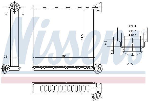 Calefactor Nissens 73980
