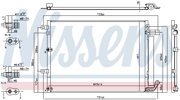Condensador Nissens 940675